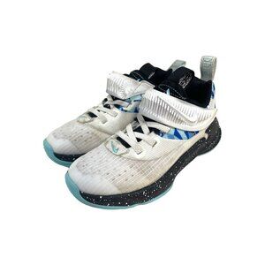 Nike Youth Toddler Size 11C Blue And Black DB4156-109 Worn Twice Kids Boys Gift